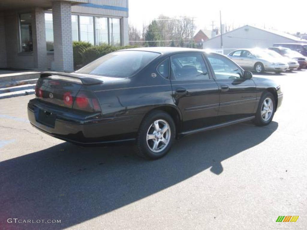 2004 Impala LS - Black / Medium Gray photo #3