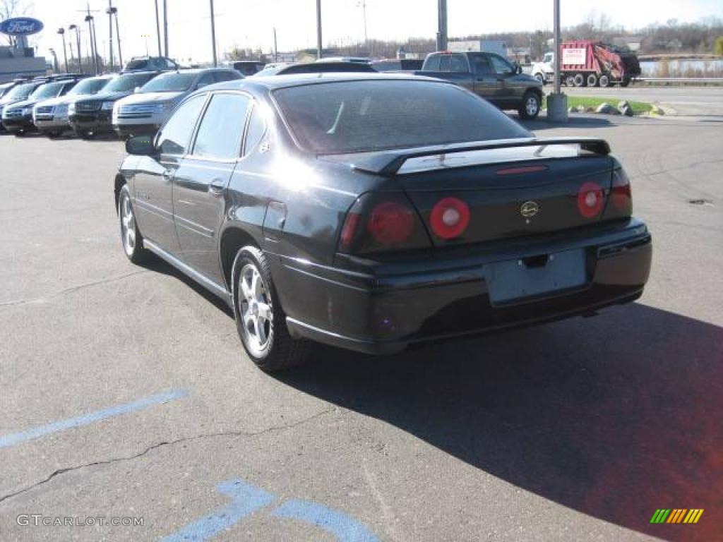 2004 Impala LS - Black / Medium Gray photo #6