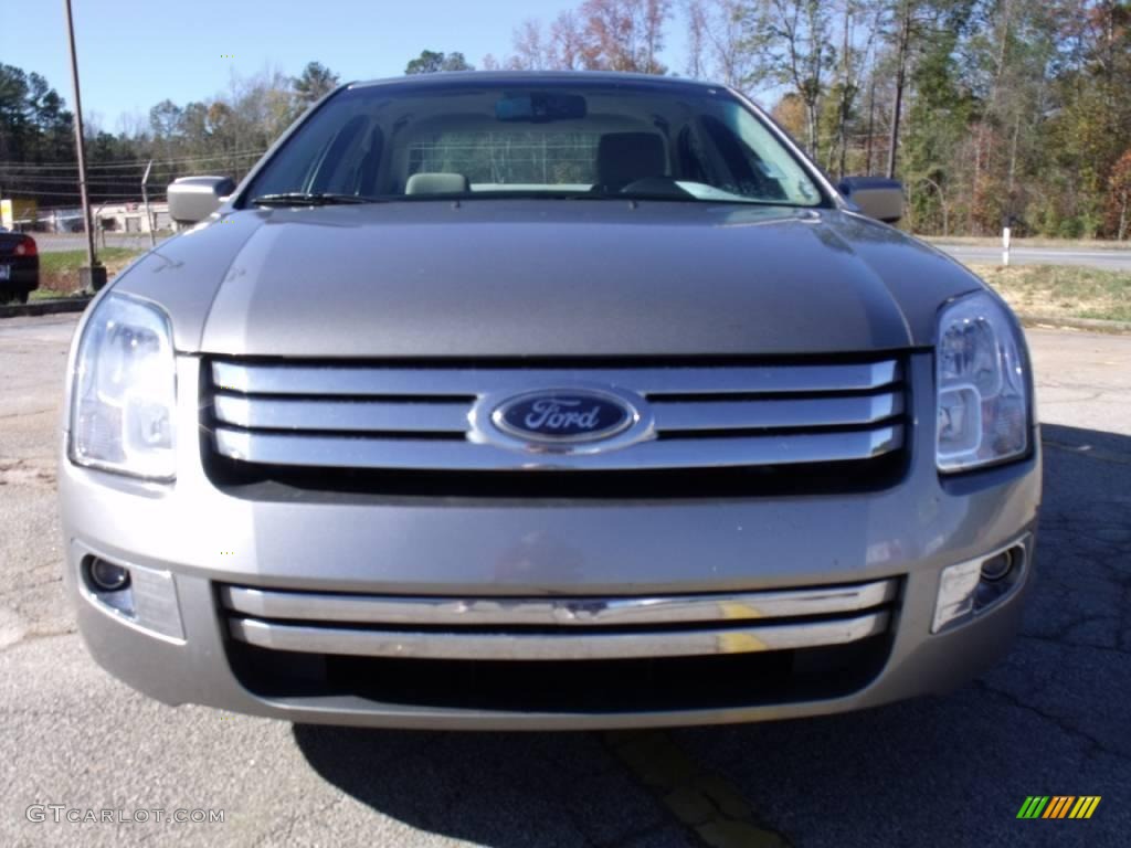 2008 Fusion SEL V6 - Vapor Silver Metallic / Medium Light Stone photo #8