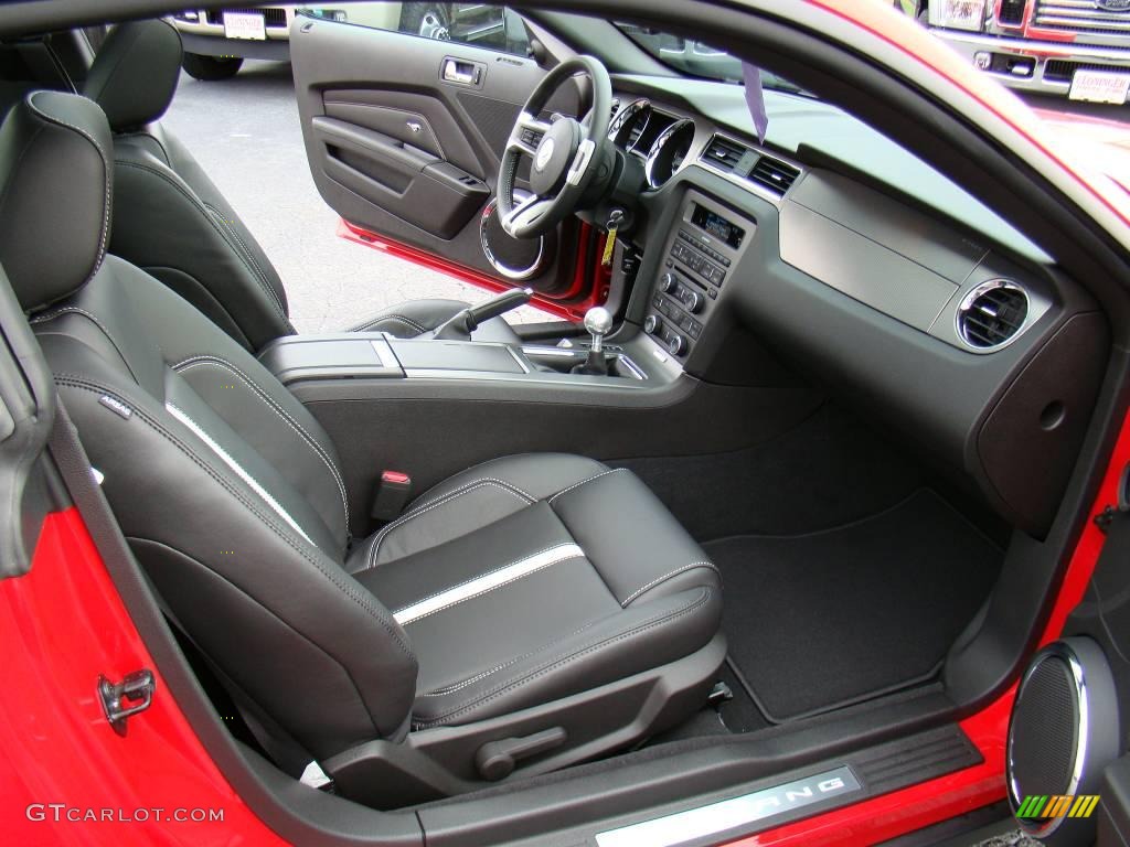 2010 Mustang GT Premium Coupe - Torch Red / Charcoal Black/Cashmere photo #9