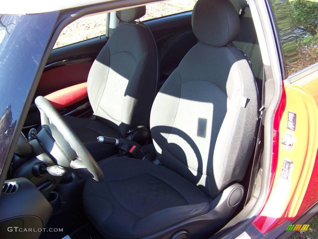 2007 Cooper S Hardtop - Chili Red / Carbon Black/Black photo #19