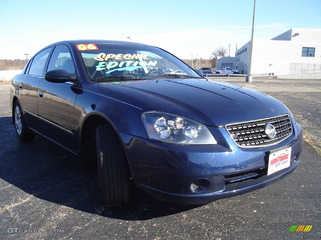 2006 Altima 2.5 S Special Edition - Majestic Blue Metallic / Charcoal photo #7