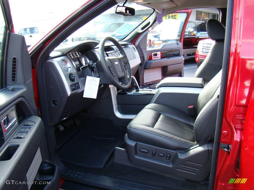 2010 F150 FX4 SuperCrew 4x4 - Red Candy Metallic / Black photo #8