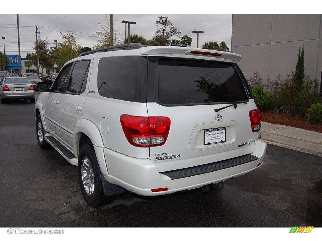 2006 Sequoia Limited 4WD - Natural White / Taupe photo #20