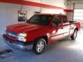 2003 Victory Red Chevrolet Silverado 1500 LS Extended Cab  photo #6