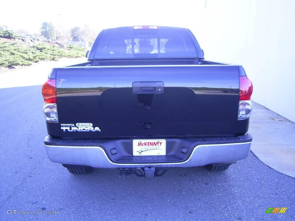 2007 Tundra Limited Double Cab - Black / Red Rock photo #3