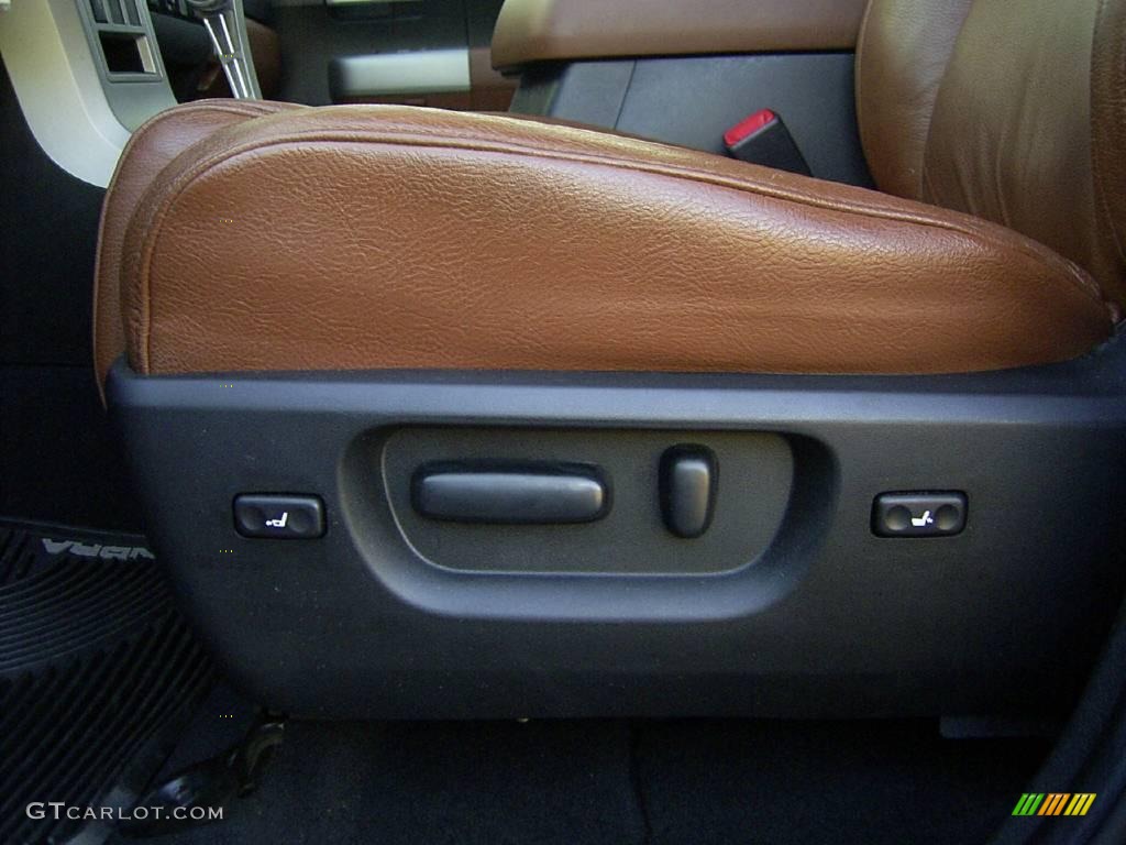 2007 Tundra Limited Double Cab - Black / Red Rock photo #10