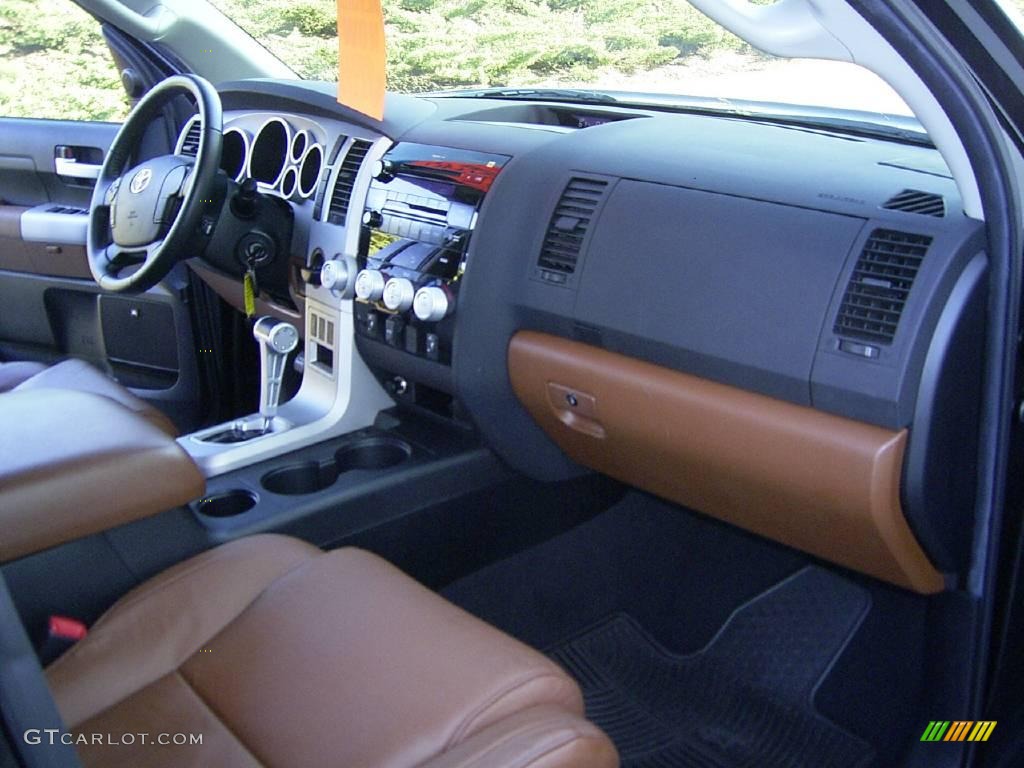 2007 Tundra Limited Double Cab - Black / Red Rock photo #15