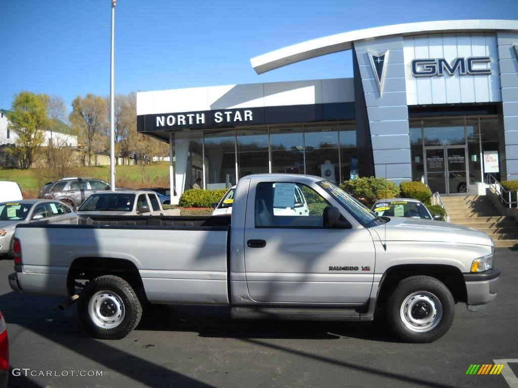 1999 Ram 1500 Regular Cab - Silver Metallic / Agate Black photo #1