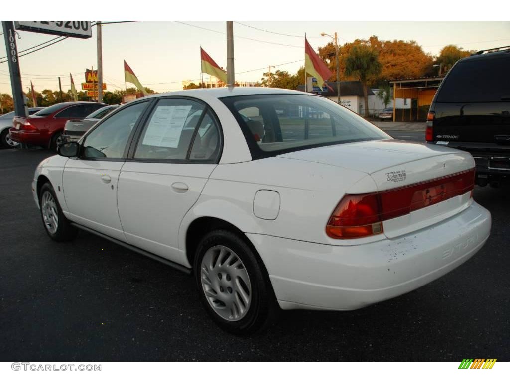 1999 S Series SL2 Sedan - White / Tan photo #2
