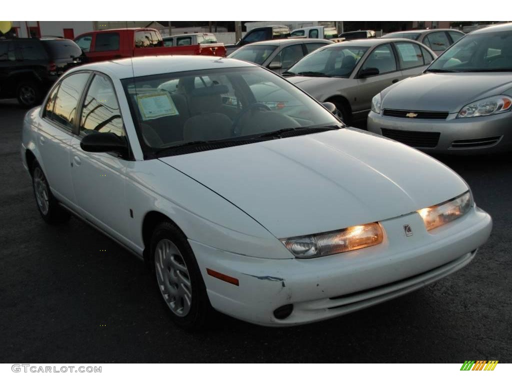 1999 S Series SL2 Sedan - White / Tan photo #3