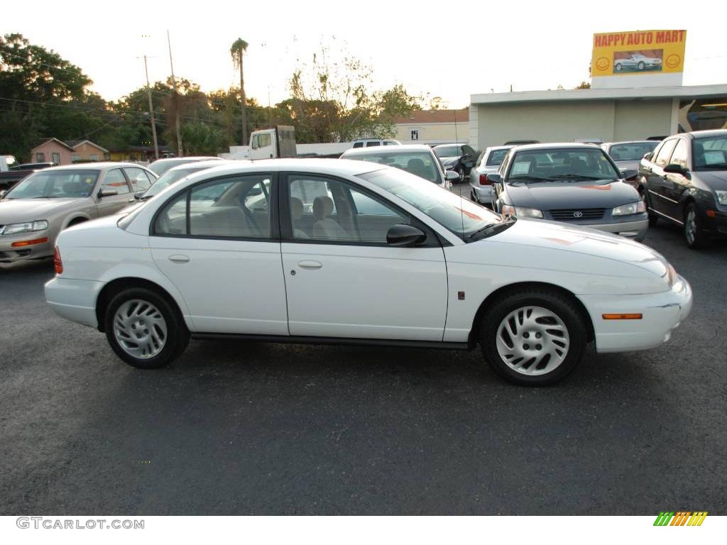 1999 S Series SL2 Sedan - White / Tan photo #8