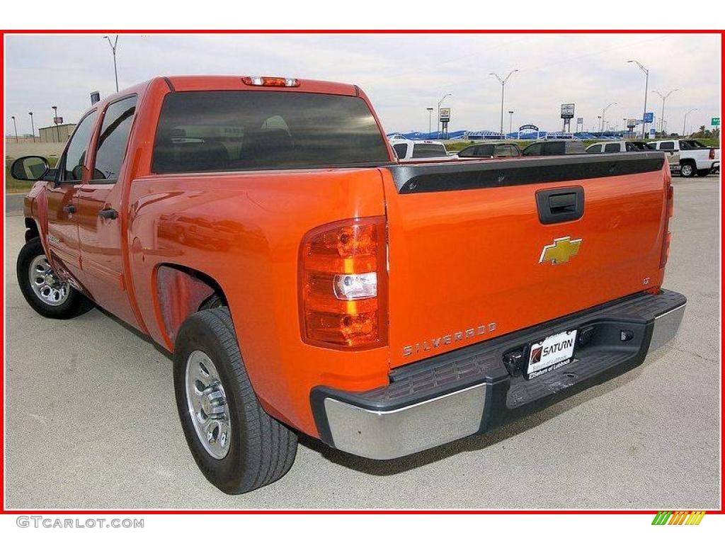 2009 Silverado 1500 LT Crew Cab - Victory Red / Ebony photo #3