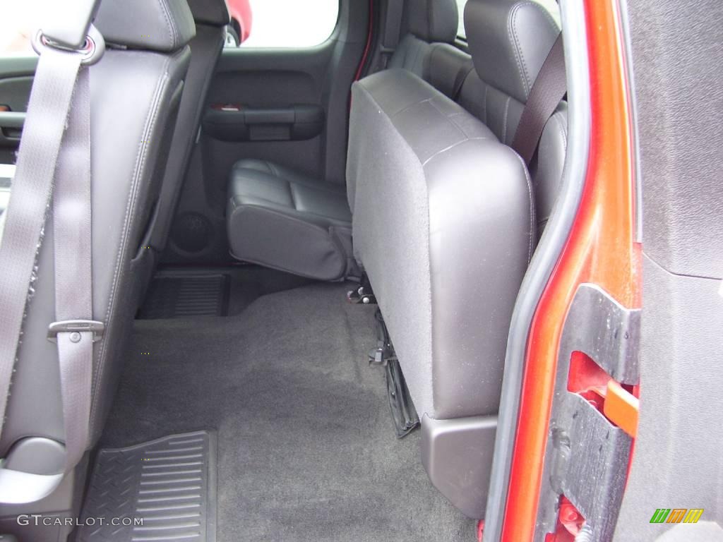 2007 Silverado 1500 LTZ Extended Cab 4x4 - Victory Red / Ebony Black photo #25