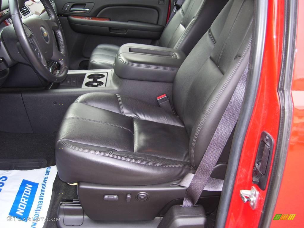 2007 Silverado 1500 LTZ Extended Cab 4x4 - Victory Red / Ebony Black photo #30