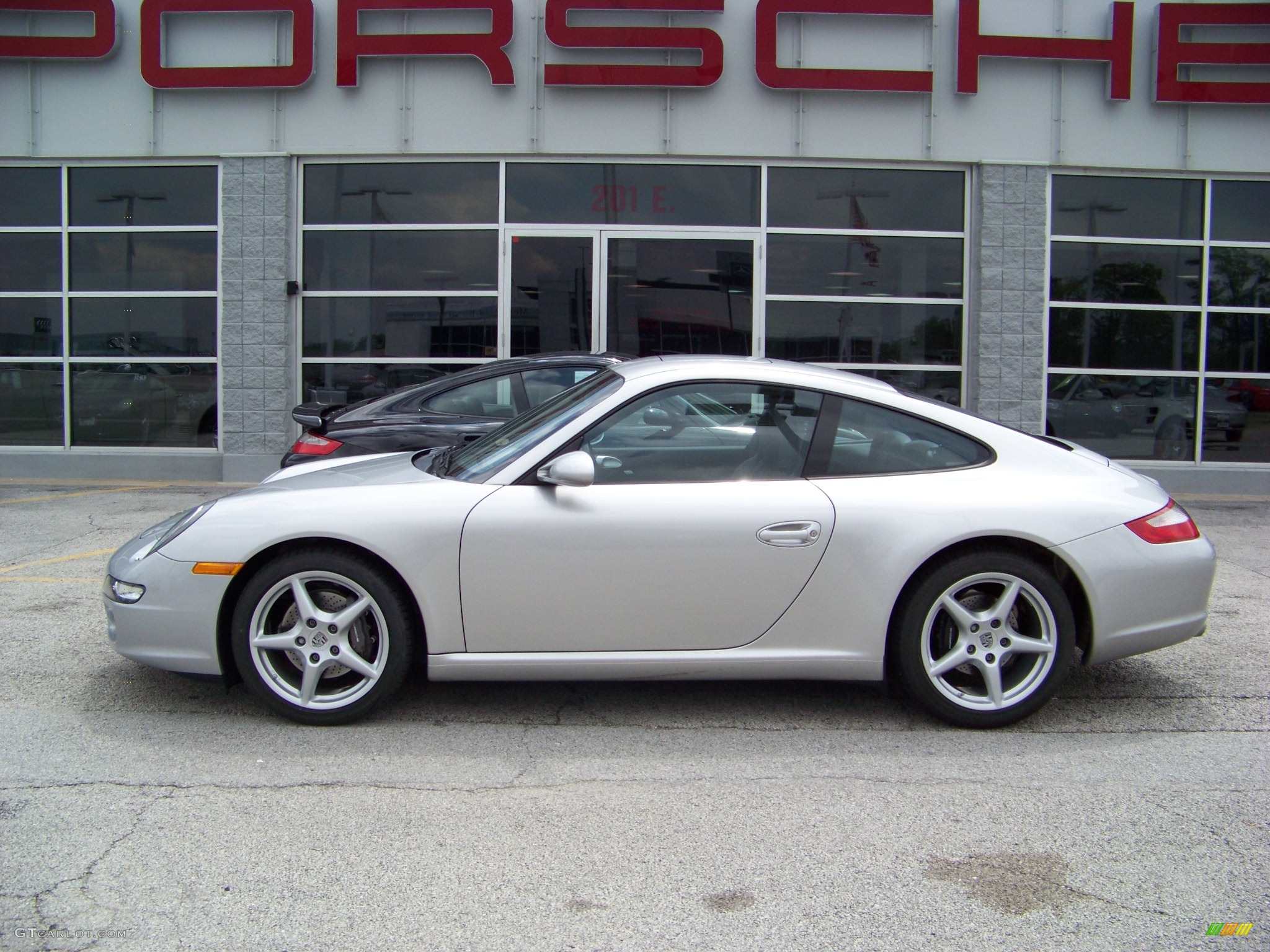 2007 911 Carrera Coupe - Arctic Silver Metallic / Black Standard Leather photo #6