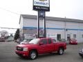 2007 Victory Red Chevrolet Silverado 1500 LTZ Extended Cab 4x4  photo #50