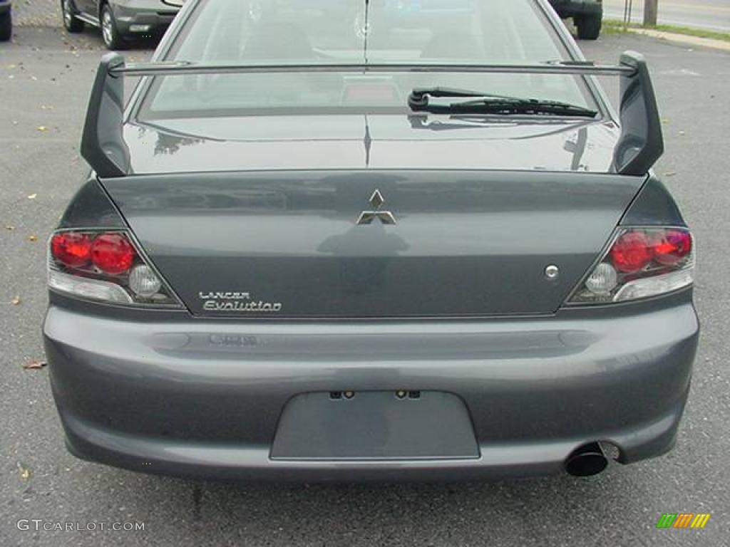 2006 Lancer Evolution IX - Graphite Gray / Black Alcantara photo #5