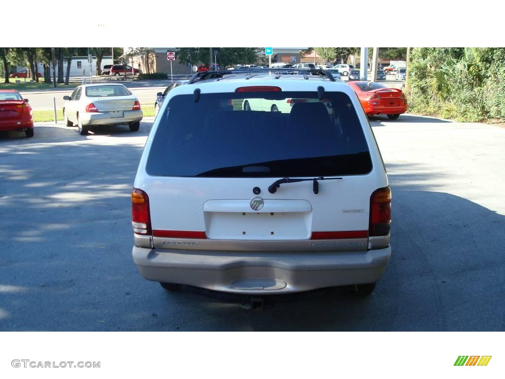 1999 Mountaineer  - Oxford White / Prairie Tan photo #6