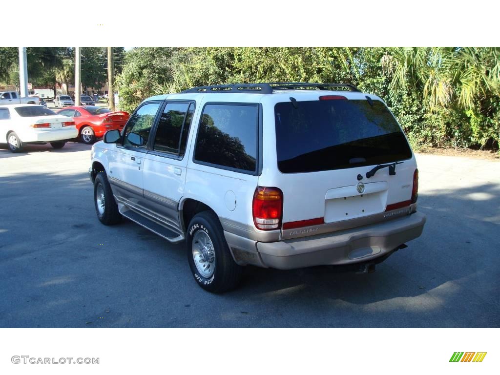 1999 Mountaineer  - Oxford White / Prairie Tan photo #7