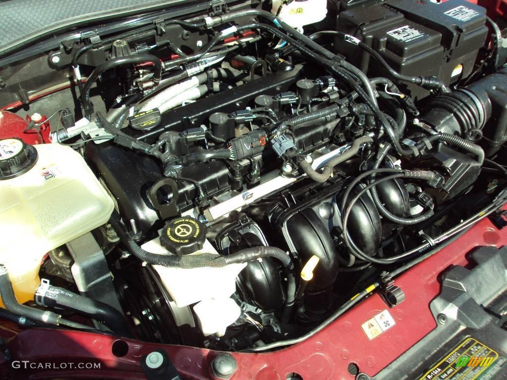 2007 Focus ZX3 SE Coupe - Dark Toreador Red Metallic / Charcoal/Light Flint photo #15
