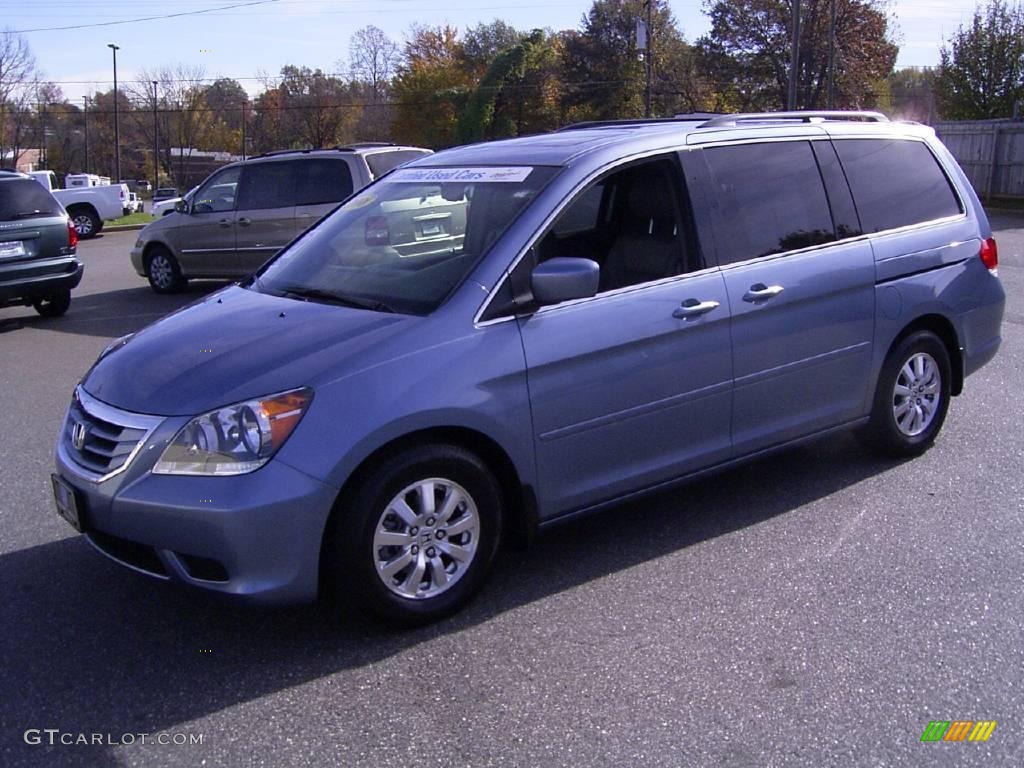 2008 Odyssey EX-L - Ocean Mist Metallic / Gray photo #1