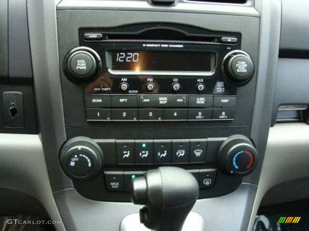 2008 CR-V LX - Glacier Blue Metallic / Gray photo #7