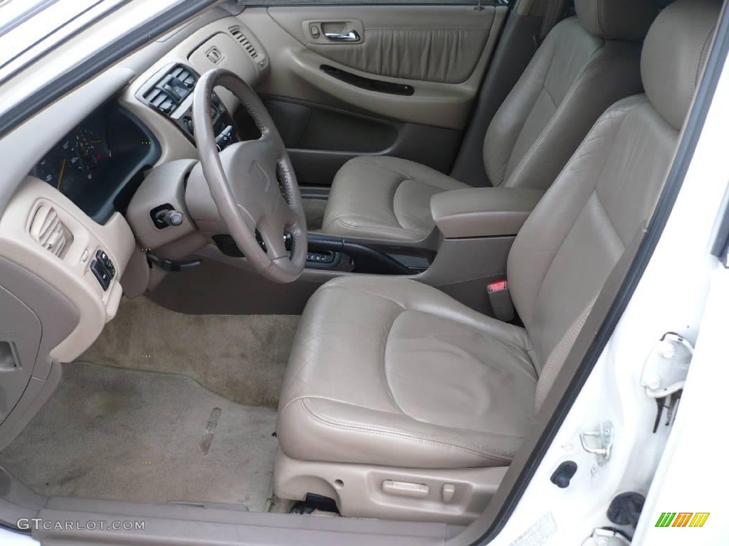 2000 Accord EX V6 Sedan - Taffeta White / Ivory photo #6