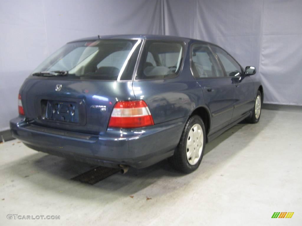 1997 Accord LX Wagon - Mystic Blue Pearl / Gray photo #3