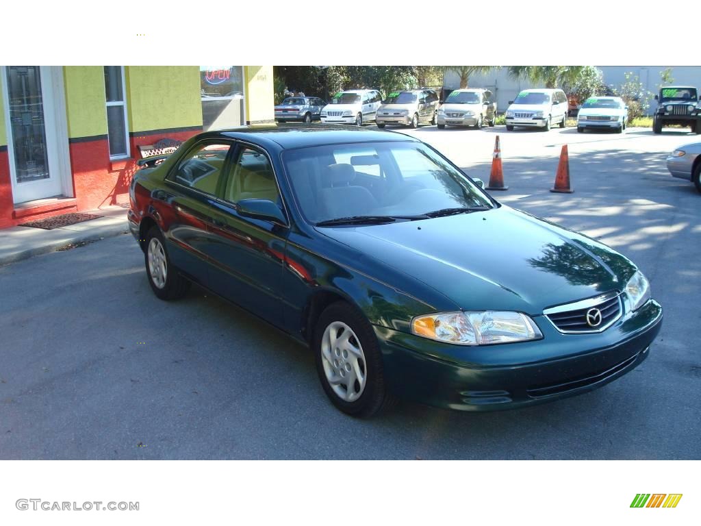 2000 626 LX - Freeport Green Metallic / Gray photo #3