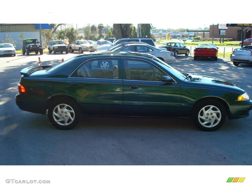 2000 626 LX - Freeport Green Metallic / Gray photo #4