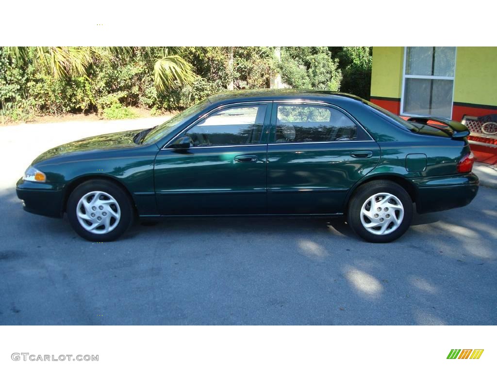 2000 626 LX - Freeport Green Metallic / Gray photo #8