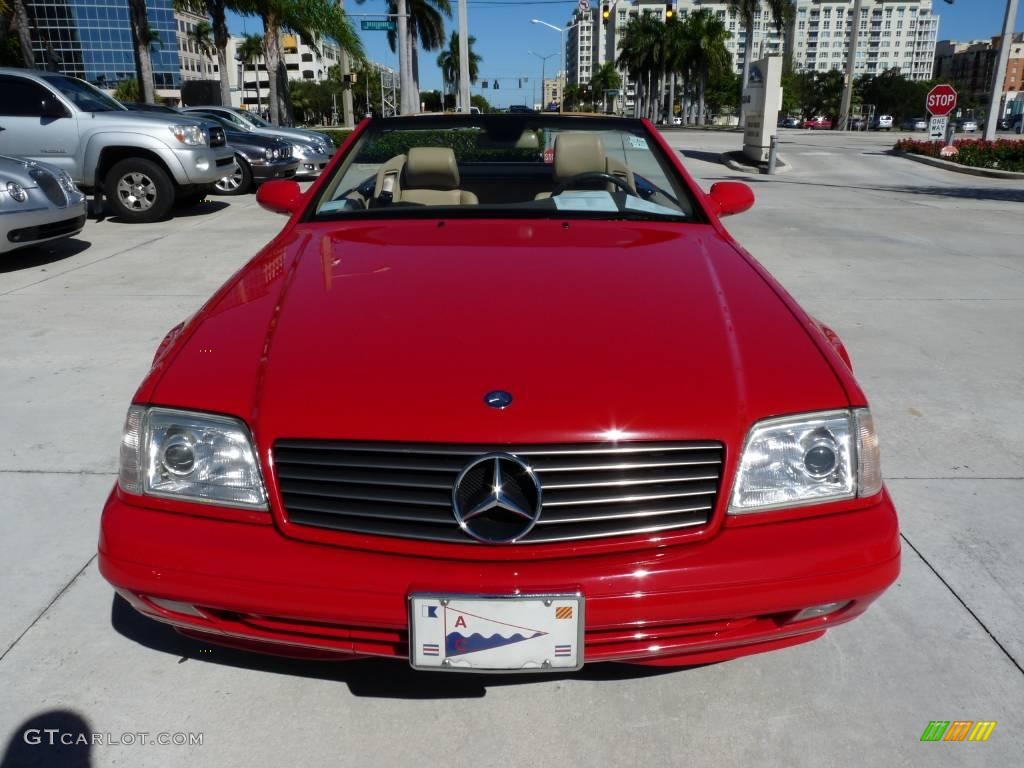 1999 SL 500 Roadster - Magma Red / Java photo #2