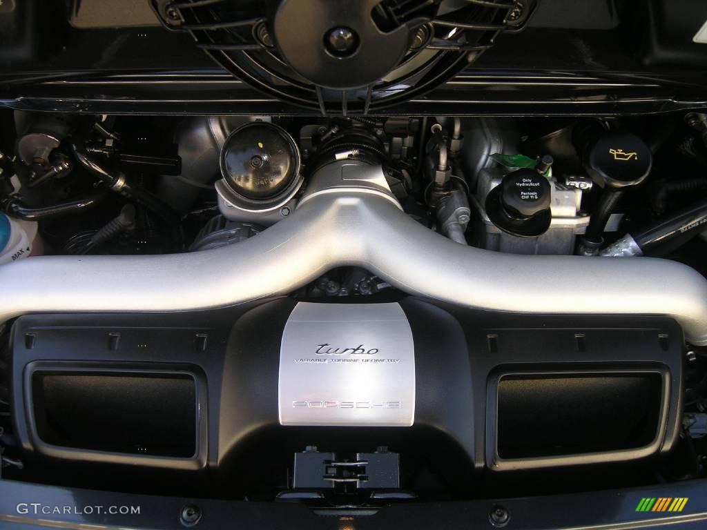 2007 911 Turbo Coupe - Atlas Grey Metallic / Black/Stone Grey photo #20