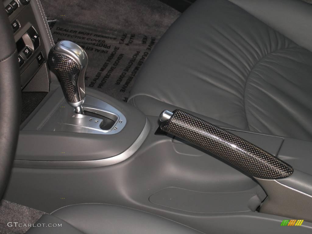 2007 911 Turbo Coupe - Atlas Grey Metallic / Black/Stone Grey photo #23