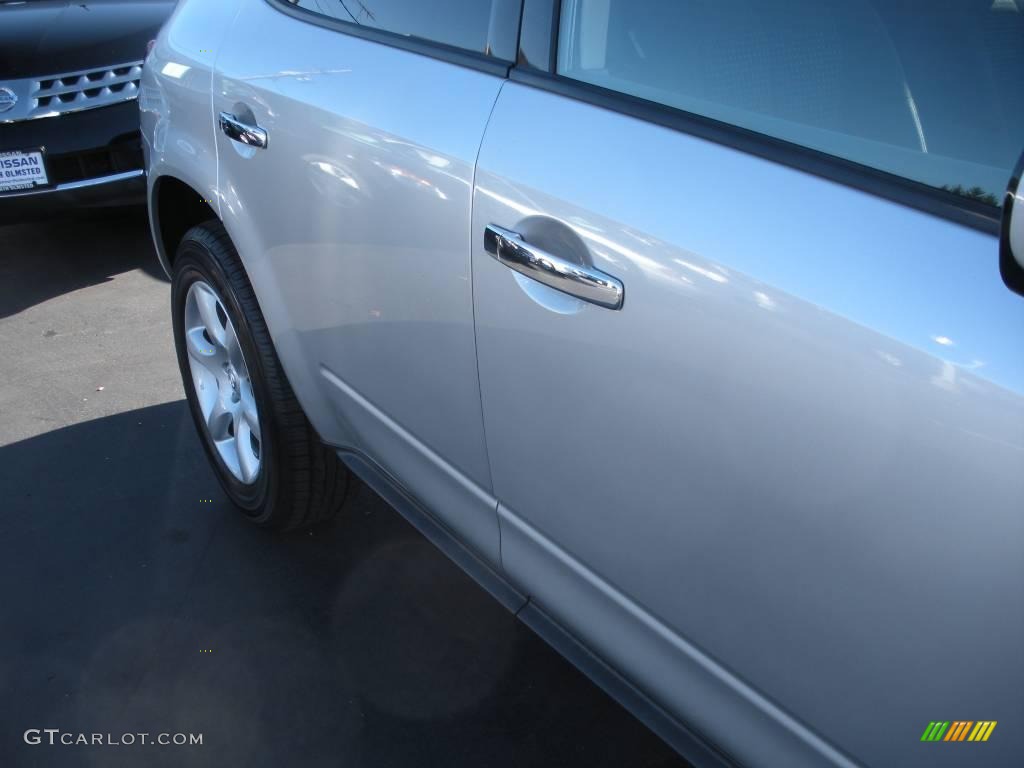 2006 Murano S AWD - Brilliant Silver Metallic / Charcoal photo #5