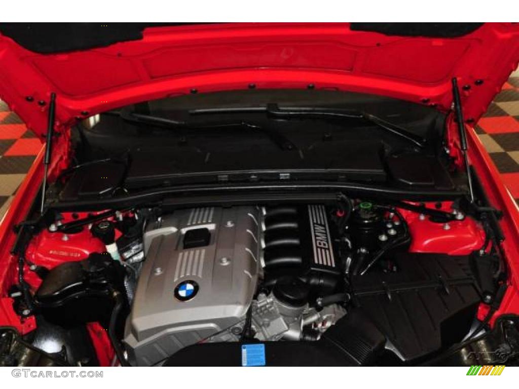 2006 3 Series 330xi Sedan - Electric Red / Grey photo #40