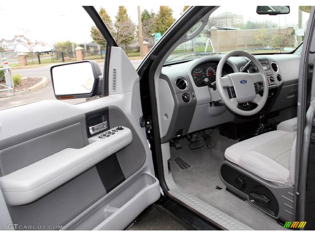 2006 F150 XLT SuperCab 4x4 - Black / Medium/Dark Flint photo #9