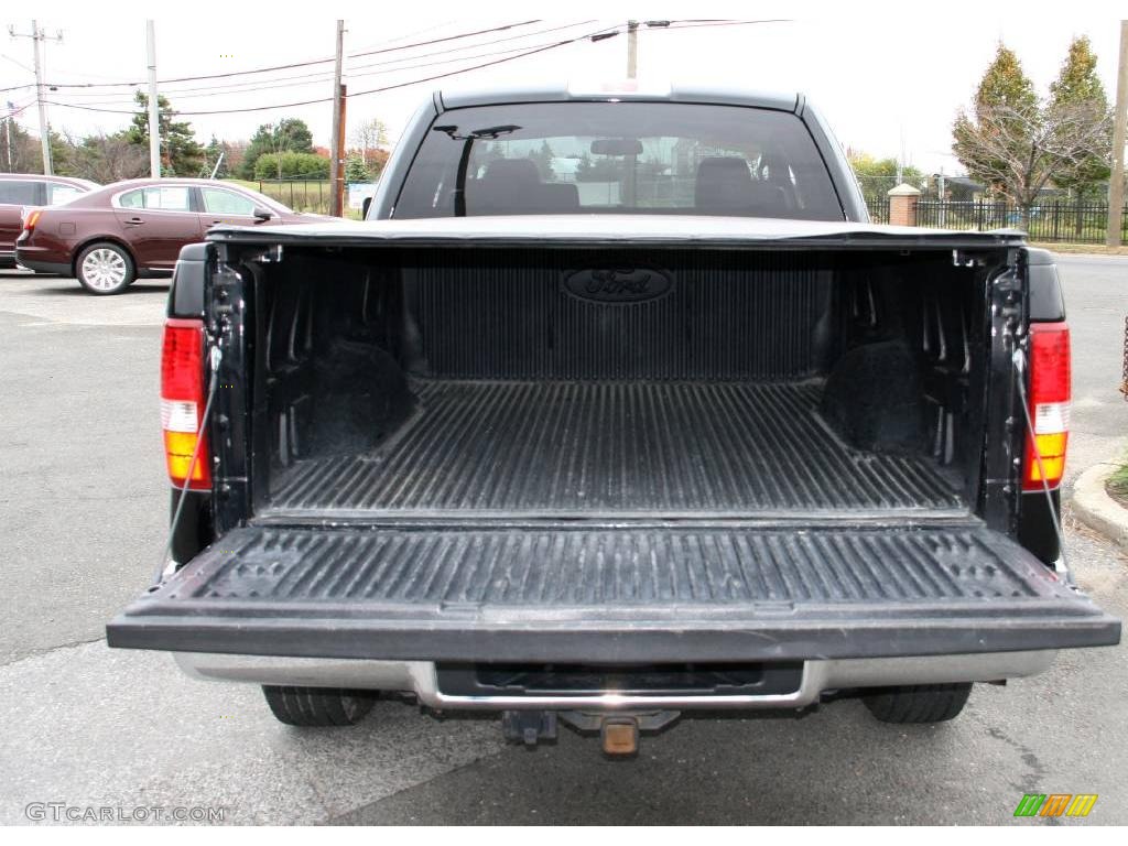 2006 F150 XLT SuperCab 4x4 - Black / Medium/Dark Flint photo #11