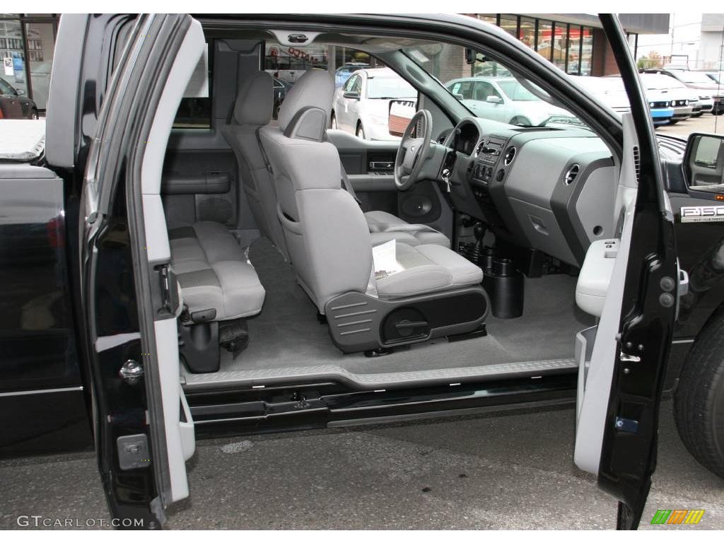 2006 F150 XLT SuperCab 4x4 - Black / Medium/Dark Flint photo #15