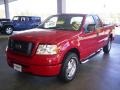 2007 Bright Red Ford F150 STX SuperCab  photo #5