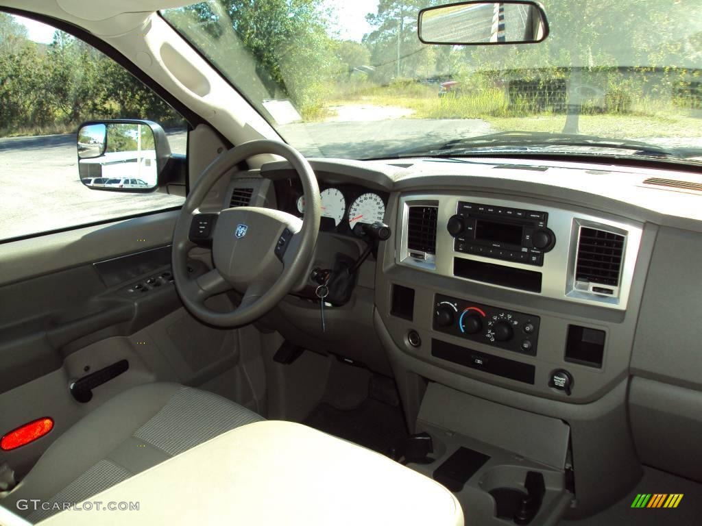 2008 Ram 1500 Big Horn Edition Quad Cab - Light Khaki Metallic / Khaki photo #11