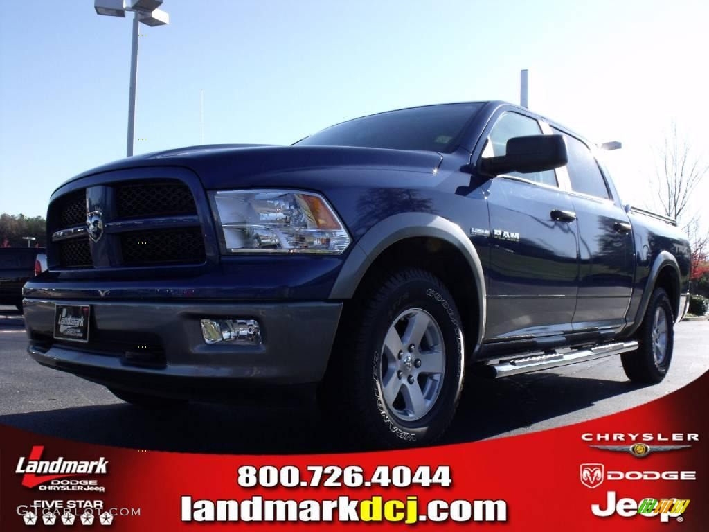 Deep Water Blue Pearl Dodge Ram 1500