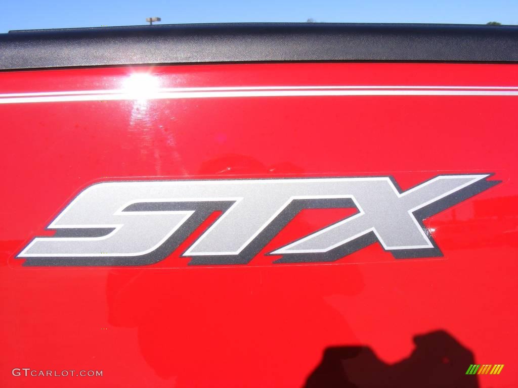 2006 F150 STX SuperCab - Bright Red / Medium Flint photo #15