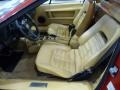 1983 Ferrari BB 512i Tan Interior Front Seat Photo
