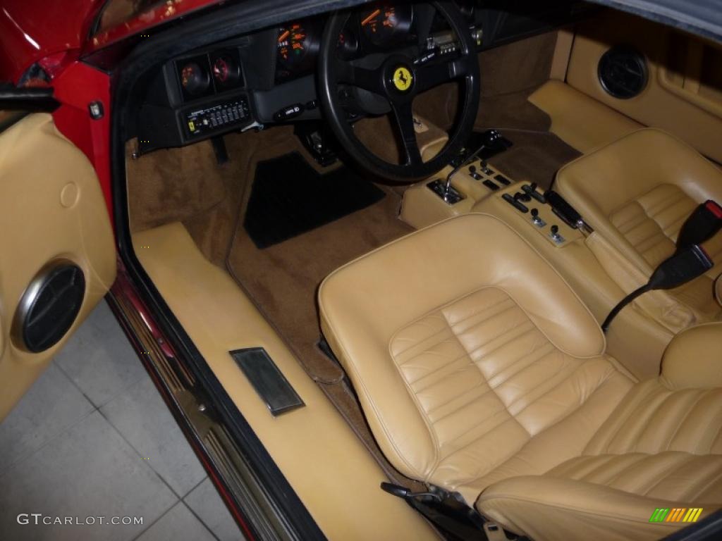 Tan Interior 1983 Ferrari BB 512i Standard BB 512i Model Photo #21757945