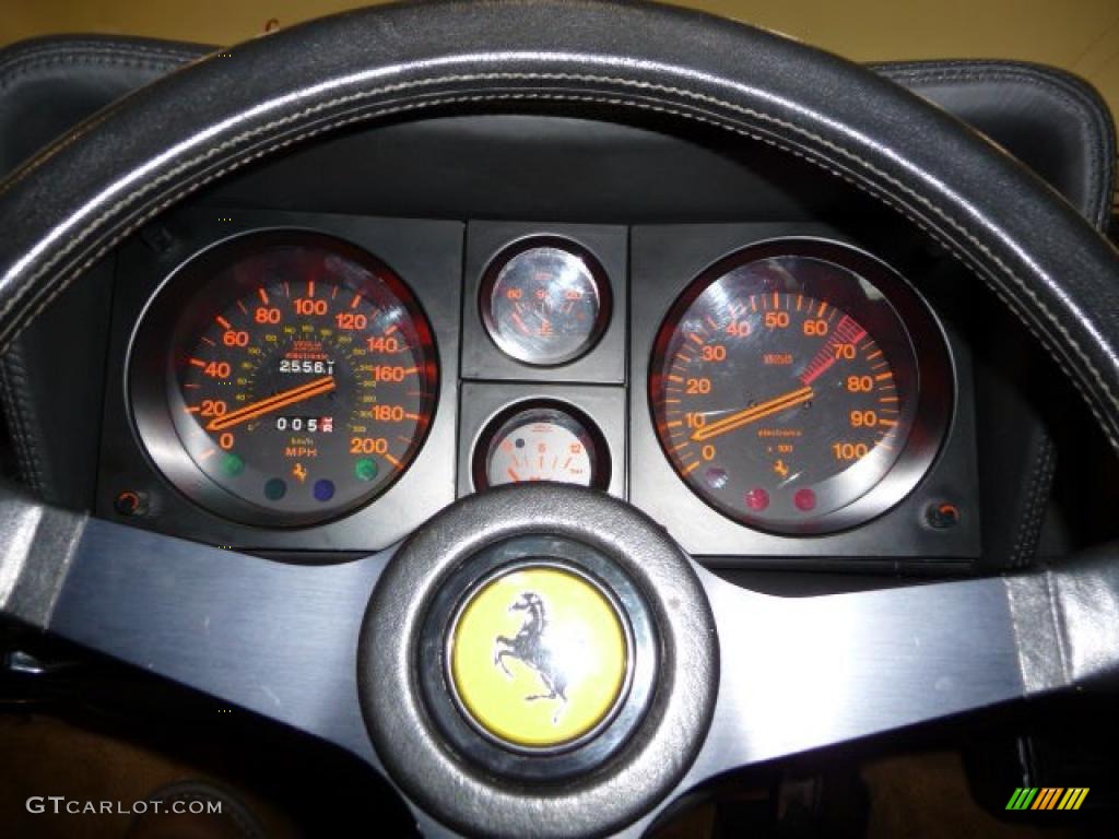 1983 Ferrari BB 512i Standard BB 512i Model Gauges Photo #21758029