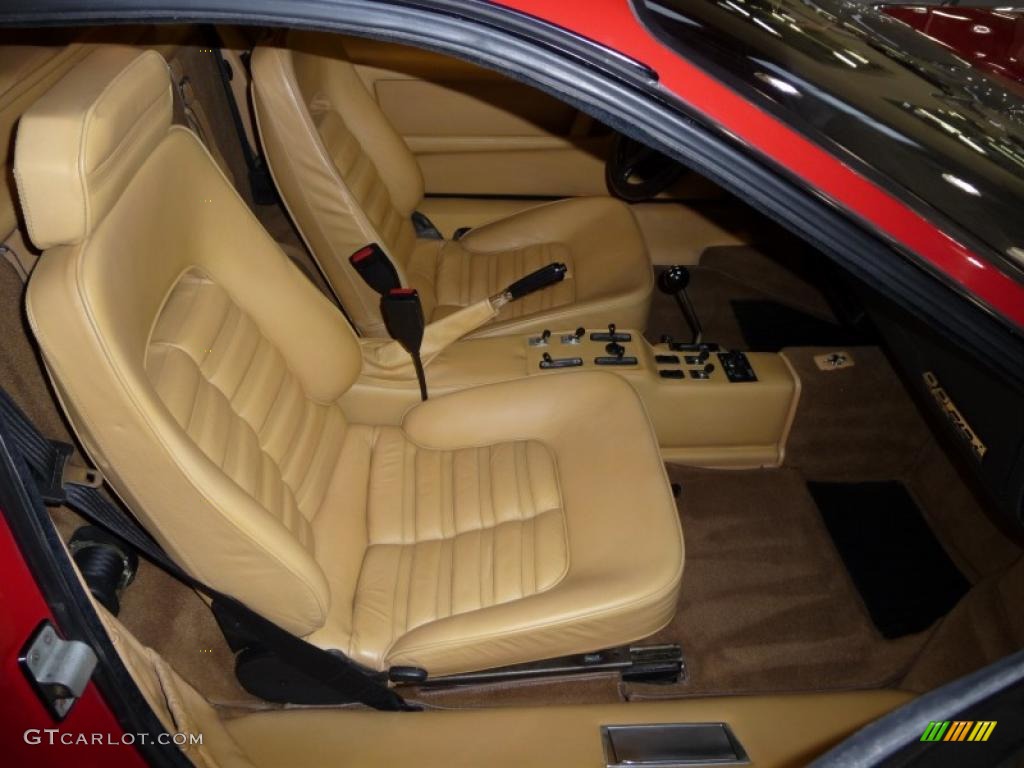 Tan Interior 1983 Ferrari BB 512i Standard BB 512i Model Photo #21758053