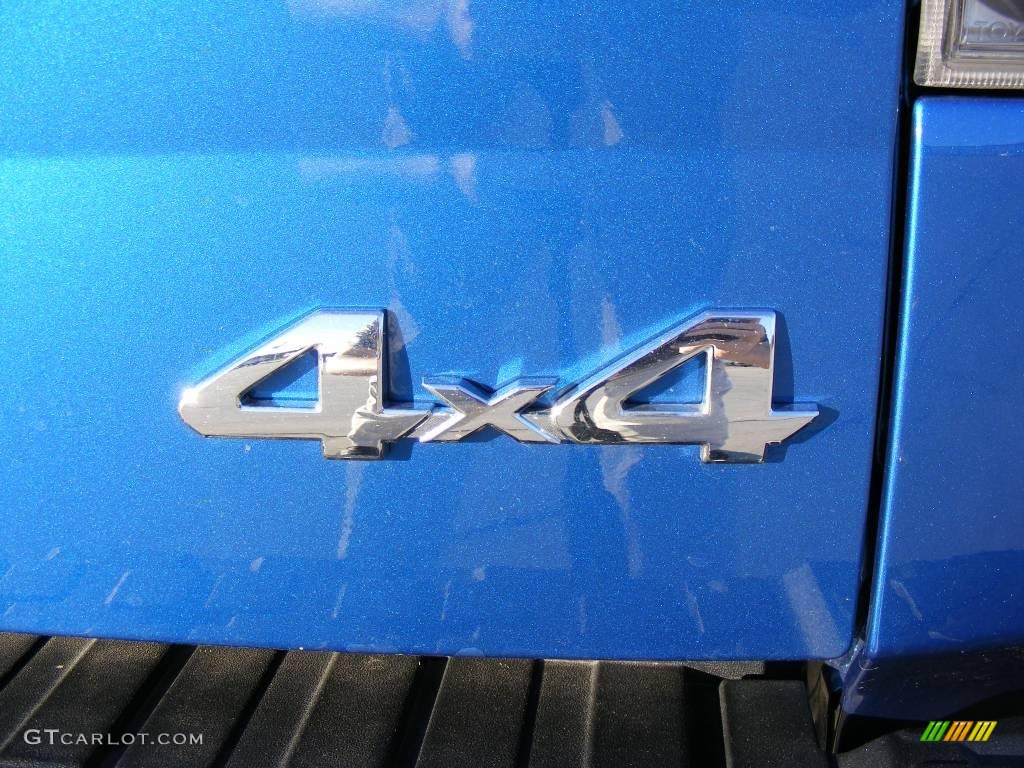 2008 Tundra Double Cab 4x4 - Blue Streak Metallic / Beige photo #11