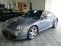 2005 Seal Grey Metallic Porsche 911 Carrera S Coupe  photo #1